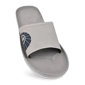 Maxsole Florel Light Grey | Soft comfortable and stylish | Anti Skid | Lightweight | Flexible | Outdoor & Indoor | Slipper for Women (6)