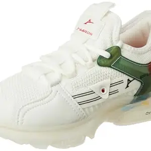 ABROS Mens Hulk ASSG1189 Sports Shoes Offwhite/Mint_6UK
