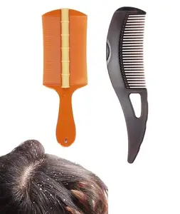 OXYGLOBE Dandruff Remover Comb, Head Massager Comb, Lightweight Scalp Massager For Dandruff, Improve Hair Quality And Smooth Hair, Suitable For Long Hair And Short Hair With Curly Hair