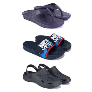 DRACKFOOT Men's Sandals | Lightweight Wear| Stylish & Easy to Wear For Men'S GRT-SAN-(3-COMBO)-3153-1587-3146-8