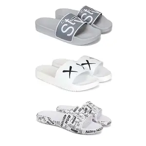 DRACKFOOT Men's Sandals | Lightweight Wear| Stylish & Easy to Wear For Men'S GRT-SAN-(3-COMBO)-1589-3029-3104-7