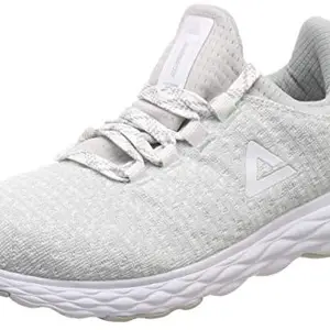 Peak Women's White Grey Running Shoes - 3 UK/India (36 EU)(E83018H)