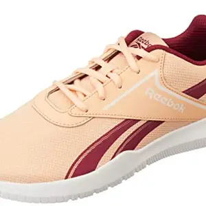 REEBOK Women Synthetic/Textile Austin 2.0 W Running Shoes Aura Orange/Punch Berry/White UK-6