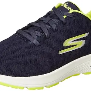 Skechers Mens Go Run Consistent Navy/Lime Running Shoe - 8 UK (9 US) (894178ID-NVLM)