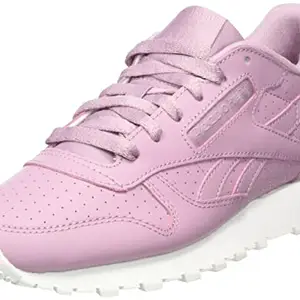Reebok Classics Women Leather,Synthetic Textile Rubber Classic Leather Casual Running Shoes INFLIL/INFLIL/Chalk UK-4