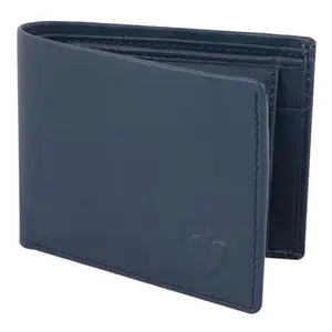 Keviv Genuine Leather Wallet for Men - Blue (GW205)