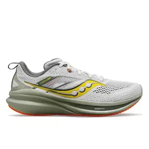 Saucony Mens Omni 22 Fog/Bough Running Shoe - 9 UK (S20926-110), Grey