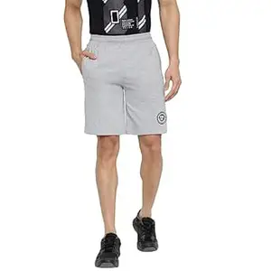Van Heusen Athleisure Men's Knit Shorts - Cotton Rich - Smart Tech, Easy Stain Release, Anti Stat, Ultra Soft, Quick Dry