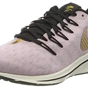 Nike Womens Air Zoom Vomero 14 Plum Chalk/Metal Running Shoe - 4 UK (6.5 US) (Vomero 14)