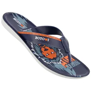 WALKAROO BW3502 Mens Sandals Dailywear and Regular use For Indoor & Outdoor - Blue Orange