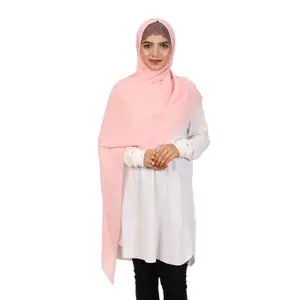 Premium Chiffon hijab (pink)