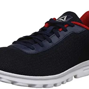 Reebok Men's Sweep Runner Lp Coll Navy/Black/Red Rush Running Shoes-6 UK (CN7963)