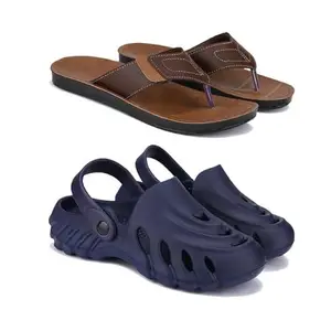 Bersache Comfortable Stylish Sandals For Men-1990+6008