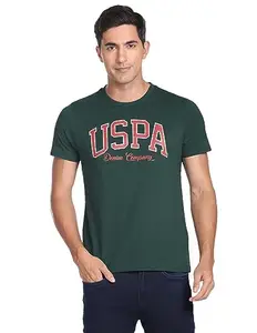 U.S. POLO ASSN. Men's Plaid Slim Fit Shirt (UDTSH1571_Dark Green
