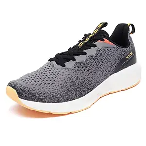 XTEP Men's Grey Black Energytex Technology Comfort Sports Running Shoes (9 UK)