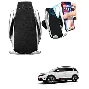 Kozdiko Car Wireless Car Charger with Infrared Sensor Smart Phone Holder Charger 10W Car Sensor Wireless for Citroen C5 Aircross