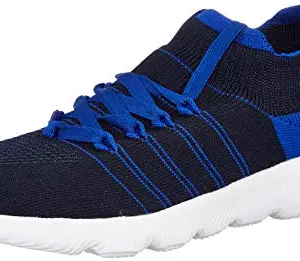 Bourge Bovdm Men's Loire-157 N.Blue and R.Blue Running Shoes - 8 UK (42 EU) (9 US) (Loire-157-08)