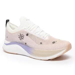 CULT Women's Glidewave Running Shoes Enhanced Cushioning Enhanced Grip Lightweight High Traction Sports Footwear (CS704243UK5_Peach_UK5)