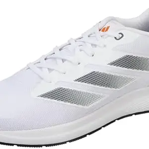 Adidas Men Textile CADICASE, Running Shoes, White/MLEAD/SEIMOR, UK-12