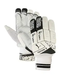 Puma Mens Future 5 Batting Glove, White-Black, M (4194302)