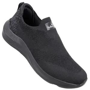WALKAROO Gents Black Sports Shoe (WS9539) 6 UK