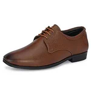 Centrino Formal Shoe for Men | Soft Cushioned Insole for All-Day Comfort | Stylish & Elegant Design | Perfect for Office, Business Casual & Formal Attire 2821-3_Tan_8