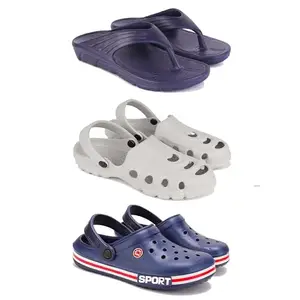 DRACKFOOT Men's Sandals | Lightweight Wear| Stylish & Easy to Wear For Men'S GR-SAN-(COMBO-3)-3153-3135-3015-7