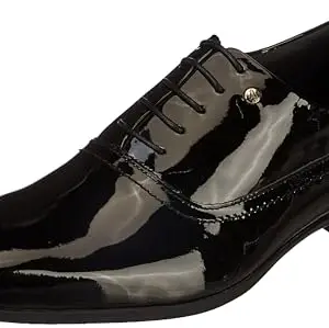 Hush Puppies Men Oxford Matrix Patent Oxford(8386108) _Black_UK10