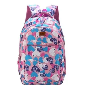 School Bag For Travel With Bottle Compartment | Trendy Water Resistant High Storage Bag For Men & Women | Boys & Girls Laptop Printed Backpack For Col| style - 1759 Women's Handbags