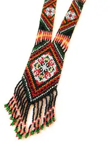 Bohemian Gypsy Beaded Necklace - Tribal-Inspired Statement Jewelry for Women