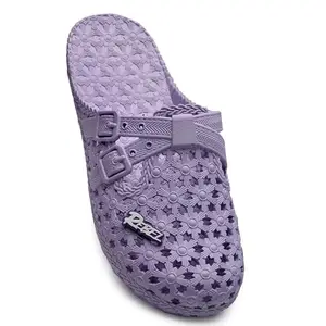 SOLETHREADS TWINKLE Slides for Women|Comfortable|Lightweight|Stylish|Sandals|Regular Wear|Breathable|Premium Slippers for women|LILAC|UK 8