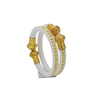 SATTIK FASHION JEWELLERY_ white topa pat corai pola