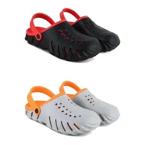 Men's Sandals | Lightweight Wear| Stylish & Easy to Wear For Men's M-(COMBO-2)-3148-3150-9