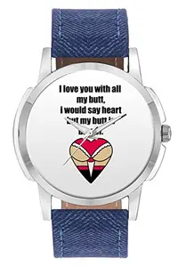 BIGOWL Valentine Gifts Multicolor Analogue Men Watch 2008258302-RS1-W-BLU