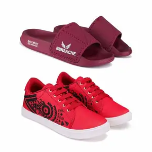 BERSACHE Lightweight Stylish Wedge Sandal for Men-6043-1258 Multicolor