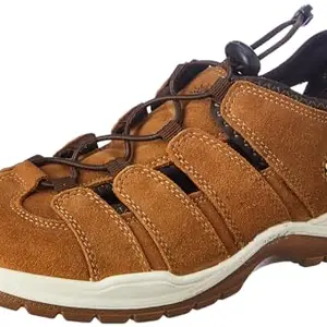 Woodland Men's Camel Leather Sandal-11 UK (45EU) (OGDC 4769022)