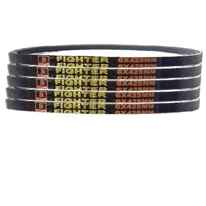 AELIANA Motor Belt 6x425 MM, For Sewing Machines Universal Size For All brand - Black Rubber Round Sewing Belt (5 PC)