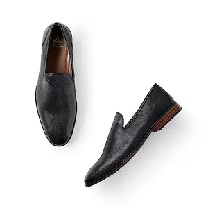 Arrow. TRUNE Men's Black Formal Slip On Shoes-(UK/7)(2FA23323Z01)