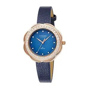 Strand By Obaku Cosmos Navy Analog Blue Dial Women's Watch-S735LXVLVL