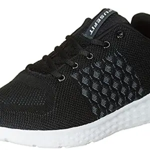 FUSEFIT Comfortable Men's Fizz 5.0 Running Shoe Black/Grey