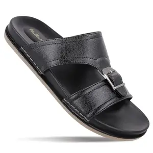WALKAROO Men's Slip On Comfort Sandals - WGP53020 Black