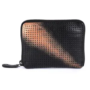 KOMPANERO Genuine Leather Women's Wallet (C-10768-BLACK)