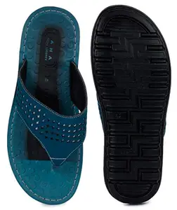 Liberty Women's LGR-2-PU N.Blue Slipper-7 Kids UK (21370171)