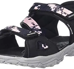 Lee Cooper Men's Black Sandal-6 Kids UK (LC3745E)