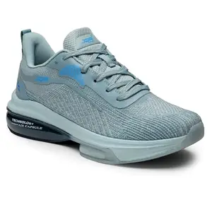JQR ZAPATOS-27 Blue Sports Shoe for Men | Breathable Mesh | Shock Absorption | Non-Slip | Lightweight & Comfortable | Stylish & Durable for Gym, Walking, Jogging & Casual Use for Everyday Wear