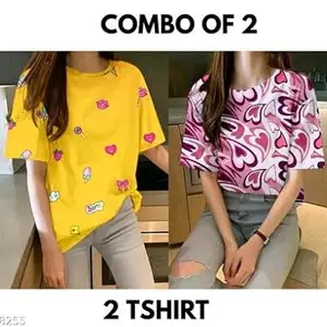 Trendy Women’s T-Shirt – Soft, Stylish, and Comfortable Tee for Everyday Fashion and Casual Wear Design No SH-P4267-S