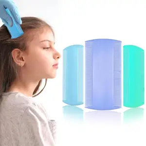 Flamgam Lice and Nits Removal Comb Set – 3Pcs Multicolor Lice Comb for Kids and Adults – Dandruff Removing Hair Tool