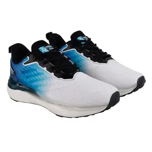 Lancer Mens ENERGY-22WHT-CGRN White Running Shoe