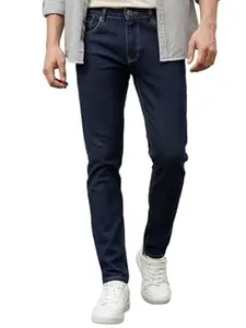 Urbano Fashion Men's Slim Fit Mid Rise Washed Jeans Stretchable