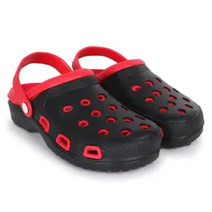 Aaska Clogs for Men | Comfortable Trendy Stylish Fashionable Clogs|| Clogs for Men (RED&Black, 6)